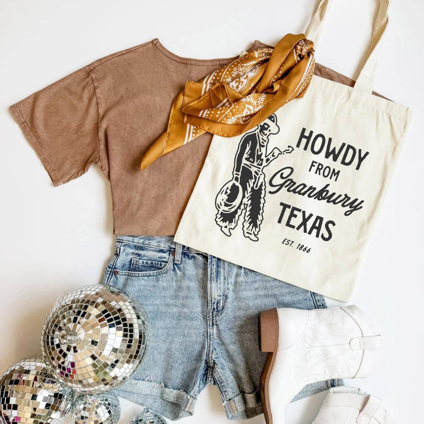 Howdy From Jacksonville Tote Bag Personalized Gift