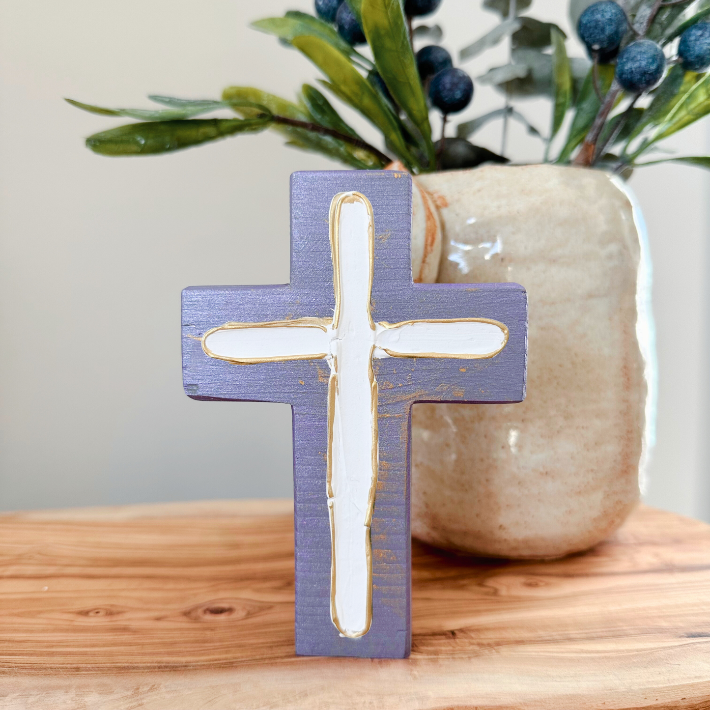 Chunky Wood Cross