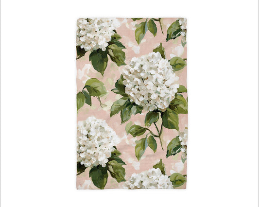 Hydrangea Flower Kitchen Towel
