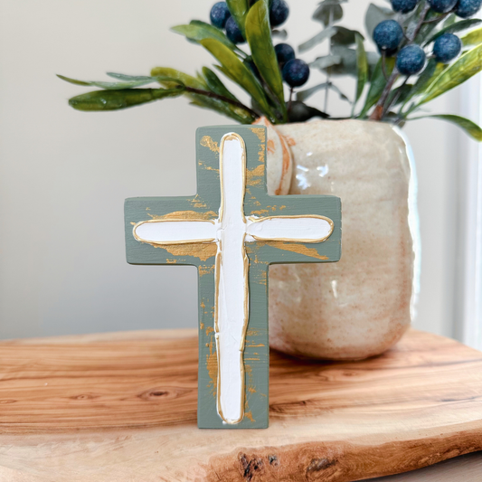 Chunky Wood Cross