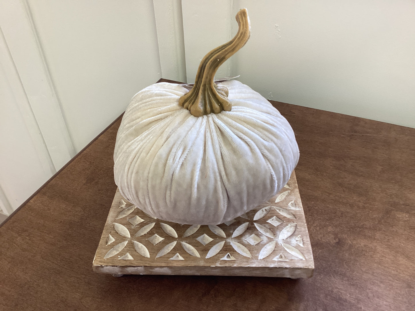 Crushed velvet Pumpkin