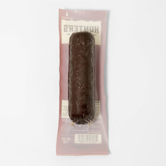 Salchicha de verano de alce de 4 oz