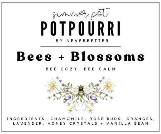 Bees + Blossoms Simmer Pot Potpourri
