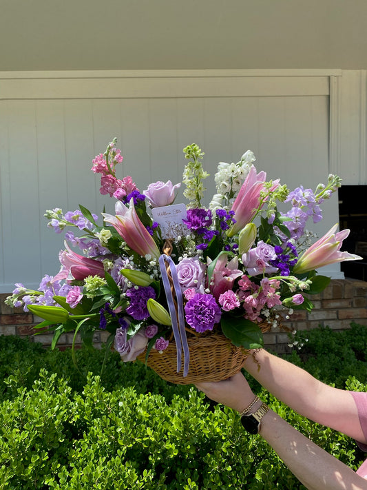 Wildflower Comfort Basket