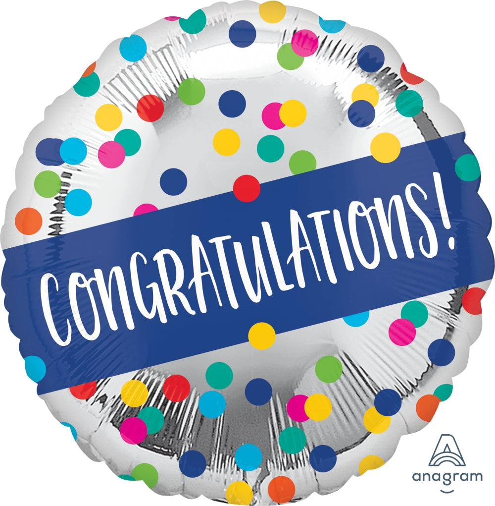 18" Congratulations Foil Balloon