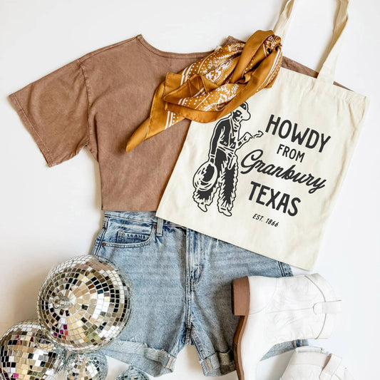 Howdy From Jacksonville Tote Bag Personalized Gift