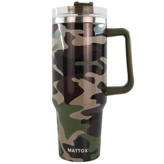 Camo Print Tumbler Cup for Men Gifts for Grads