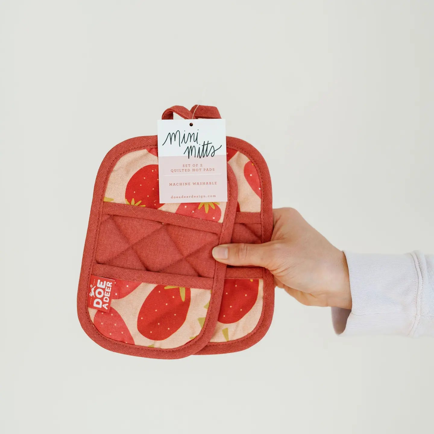 Strawberry Mini Mitts