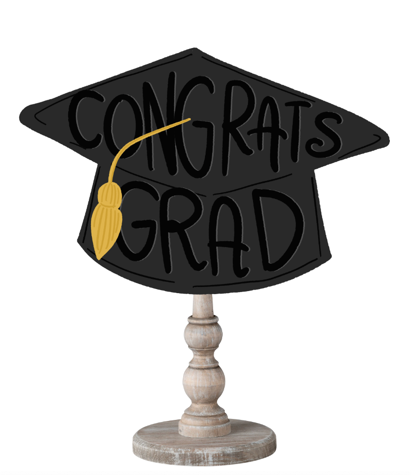 Congrats Grad Topper