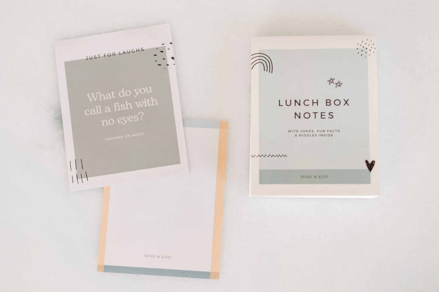 Lunchbox Notes for Kids – 60 Tear-Off Cards with Messages