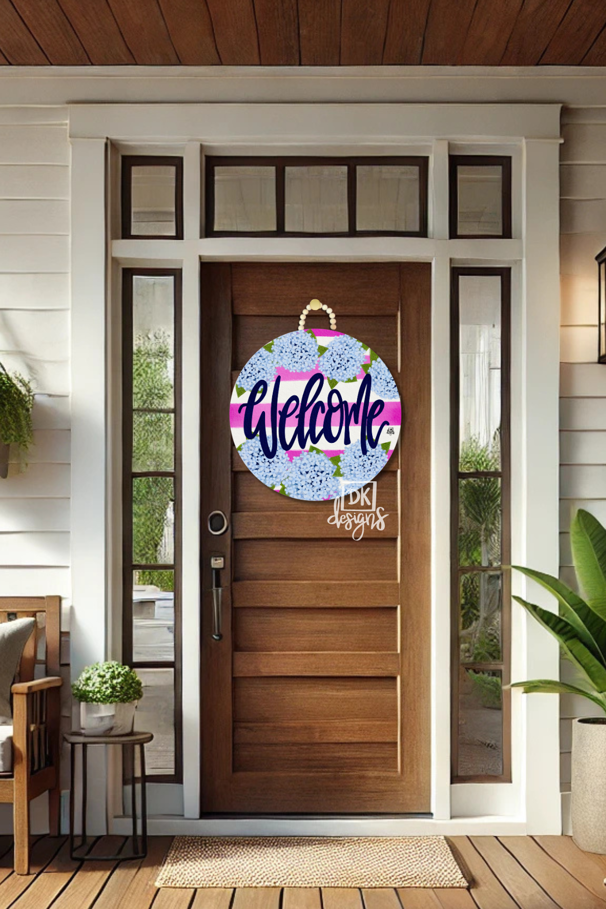 DK Hydrangea "Welcome" Large Hanger