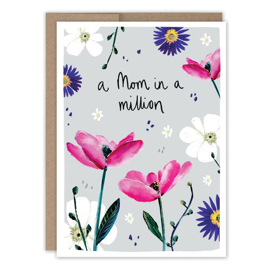 Tarjeta del Día de la Madre "Mamá en un millón"
