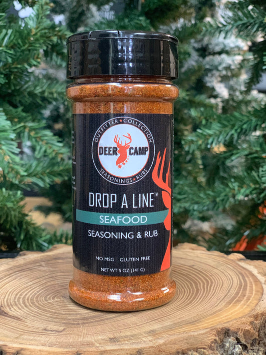 DEER CAMP® Drop A Line™ Seafood Seasoning & Rub 5 Oz.