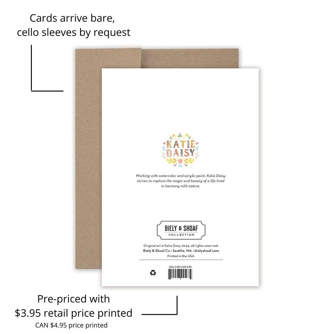 Into The Meadow Birthday Card