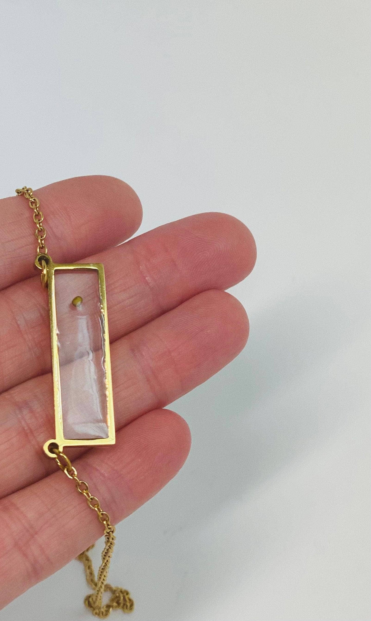 Collar de auténticas semillas de mostaza, regalo de ánimo, semillas de mostaza