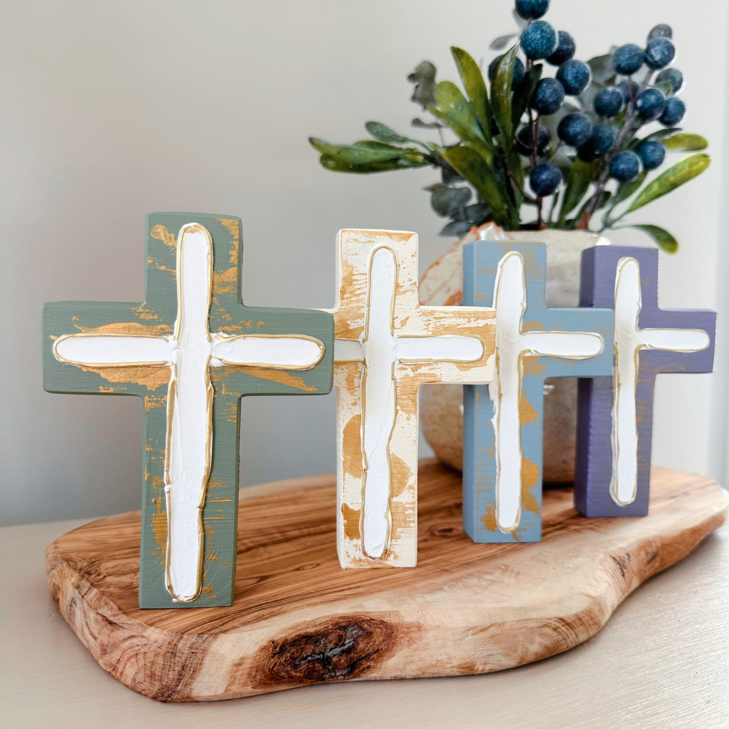 Chunky Wood Cross