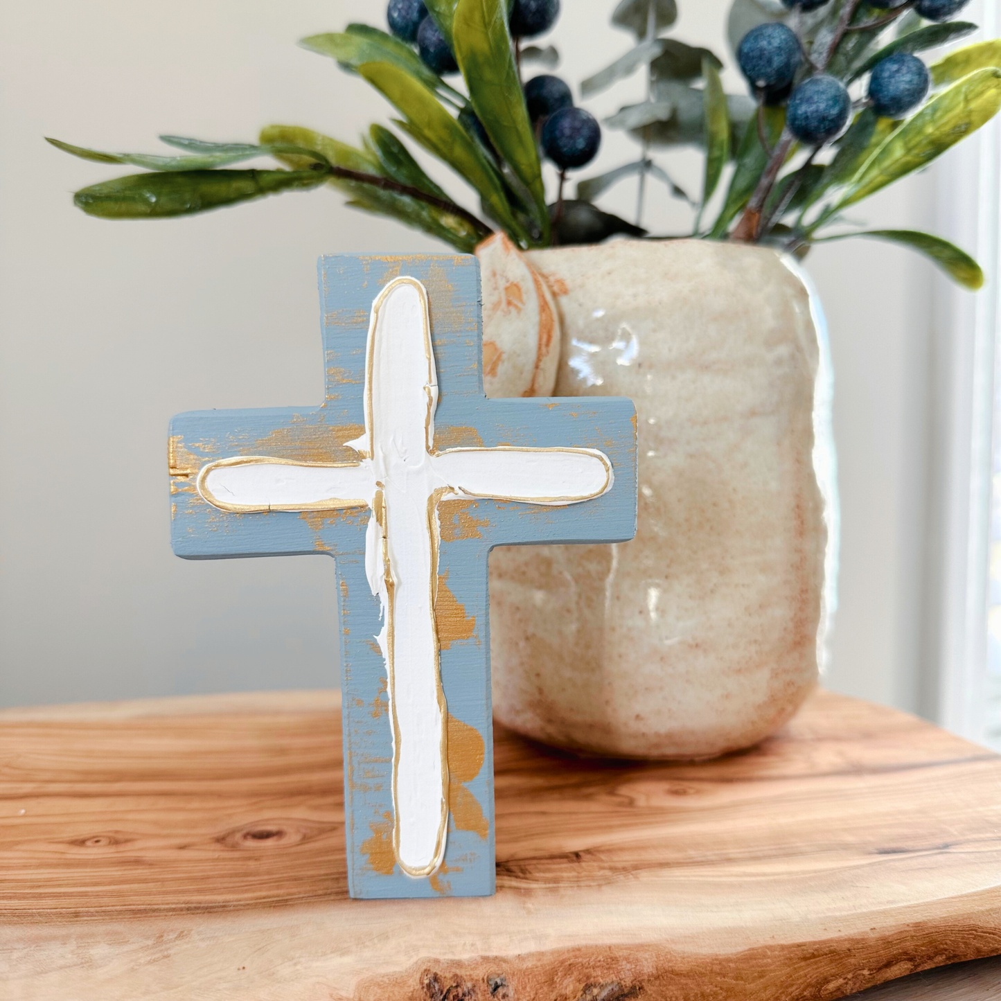 Chunky Wood Cross