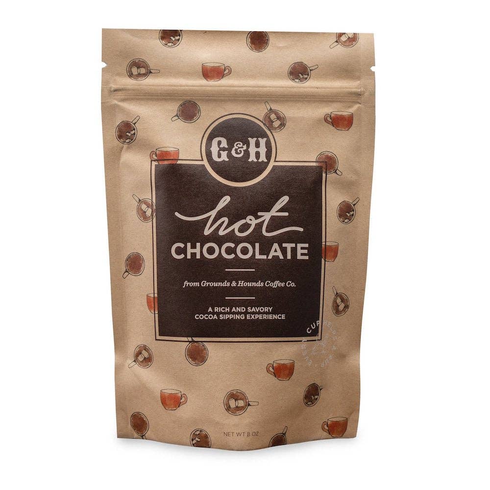 Mezcla para chocolate caliente con 70% de chocolate Arriba ecuatoriano de herencia.