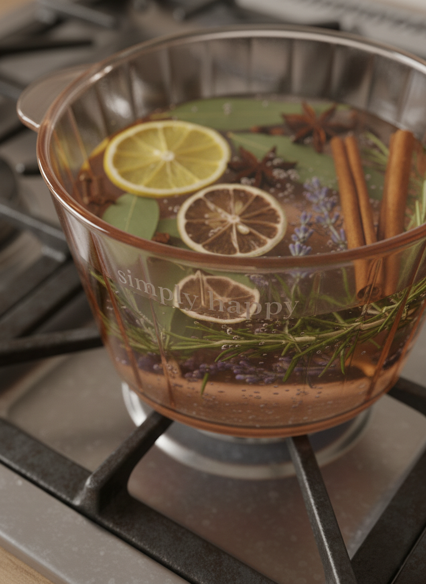 Glass Stovetop Simmer Pot