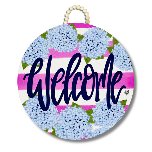 DK Hydrangea "Welcome" Large Hanger