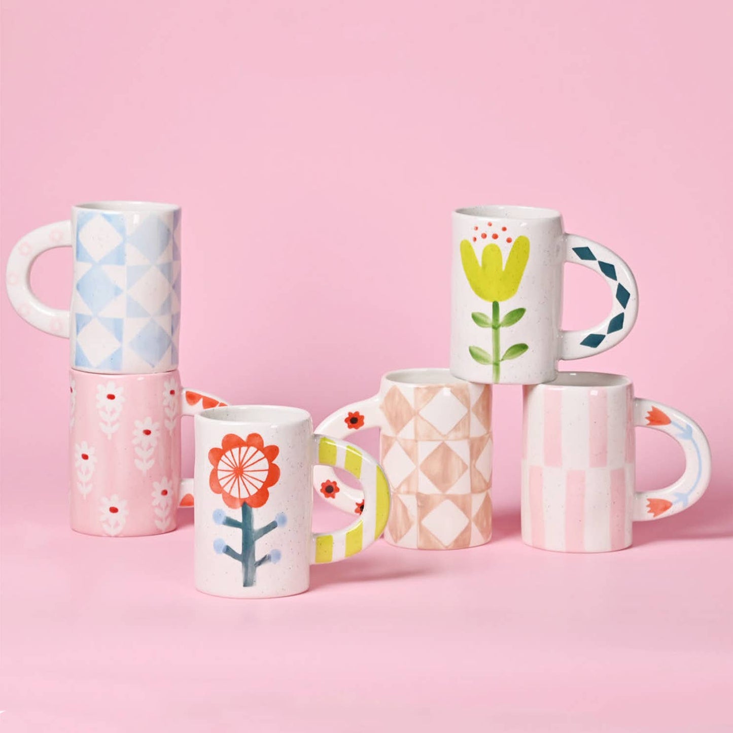 Ceramic Coffee Mug-Teal