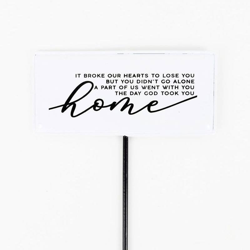11332 - 6x3 mtl enamel pick (HME) wh/bk SYMPATHY