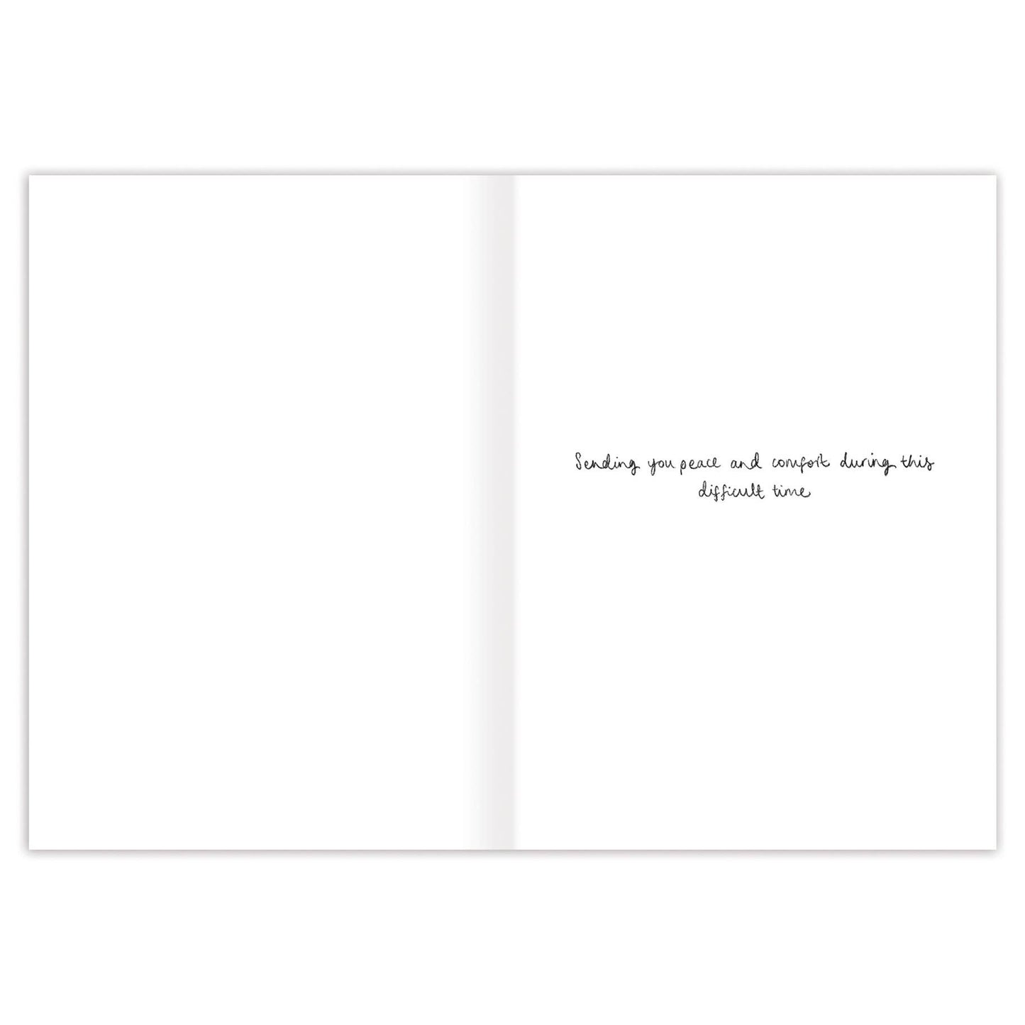 Snowdrops Sympathy Card