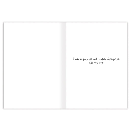 Snowdrops Sympathy Card