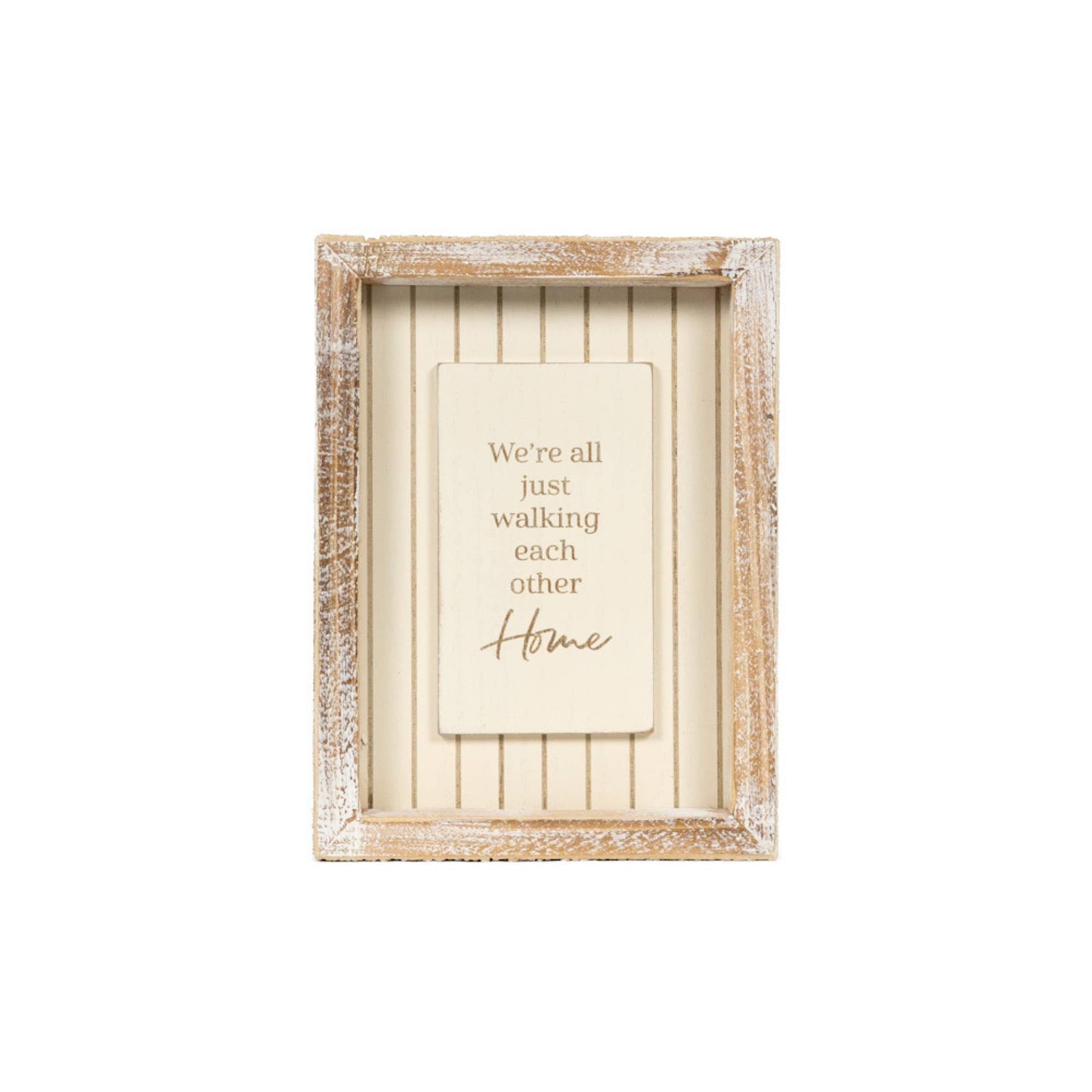 5x7 wood frame sign (HOME) Sympathy Gift