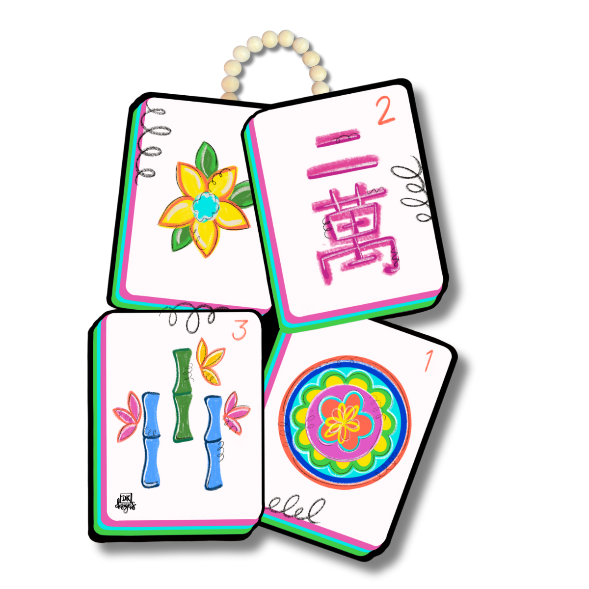 DK Mahjong Large Door Hanger
