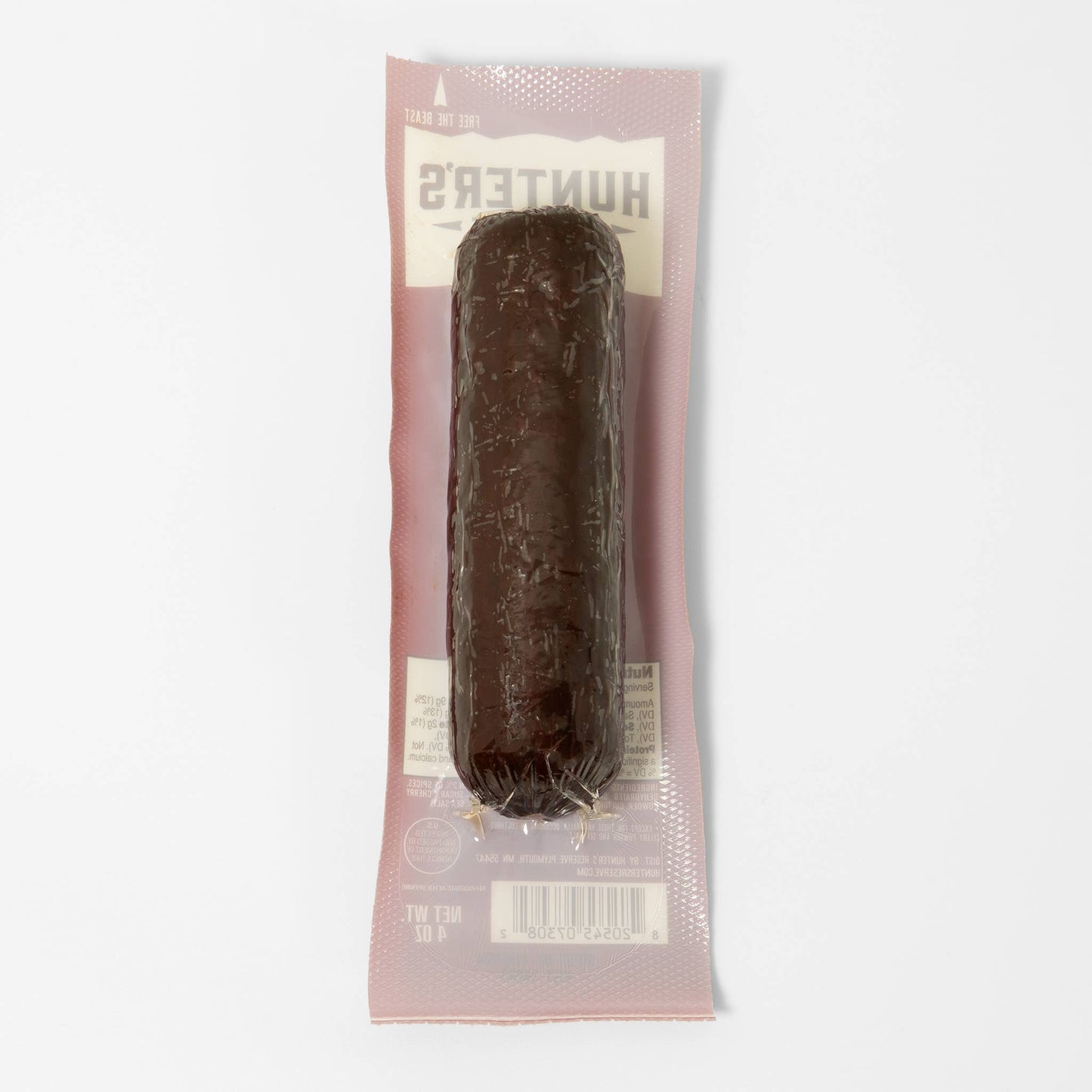 Salchicha de verano de alce de 4 oz