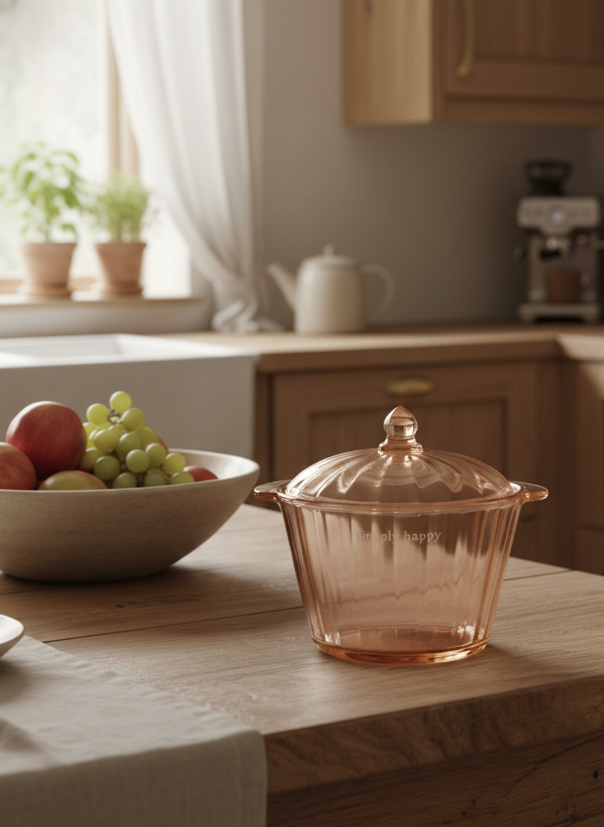 Glass Stovetop Simmer Pot