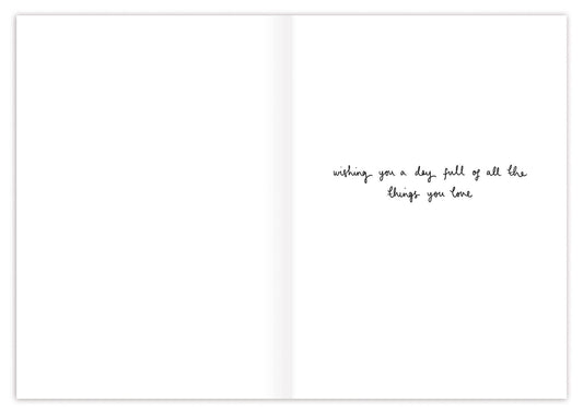 Flower Market Birthday Card