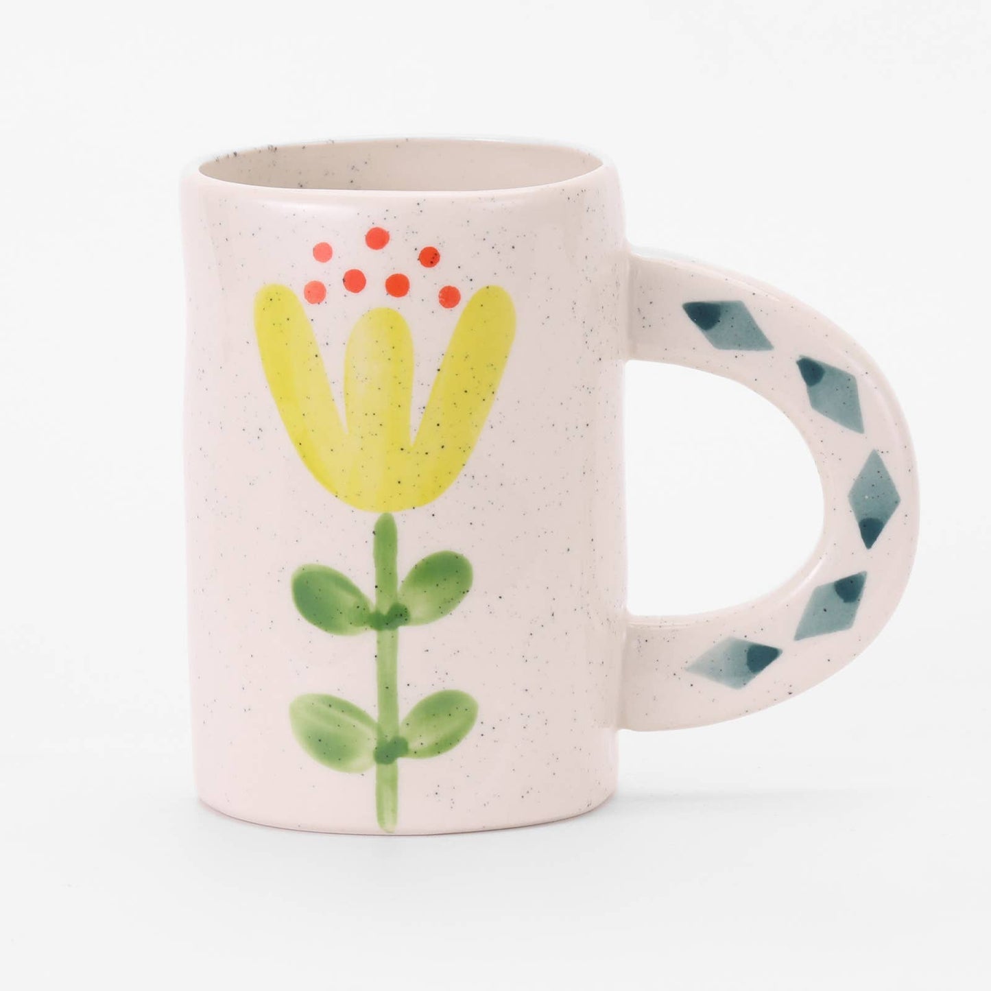Ceramic Coffee Mug-Teal