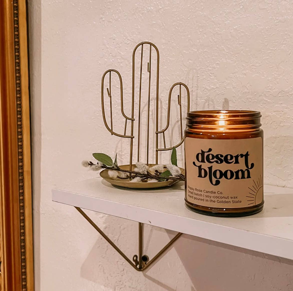 Poppy Rose Candles- 8OZ