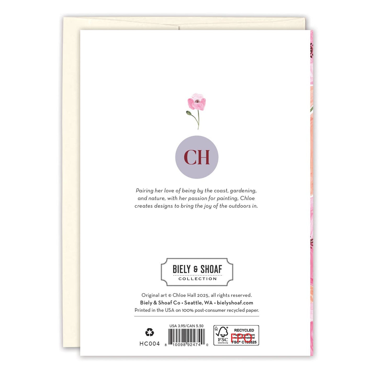 Watercolor Floral Congrats Card