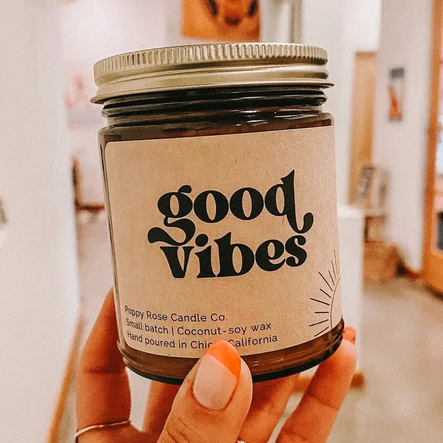 Poppy Rose Candles- 8OZ