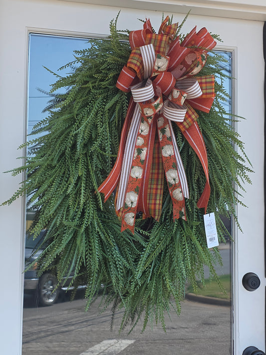 Beaded Grass Wreath