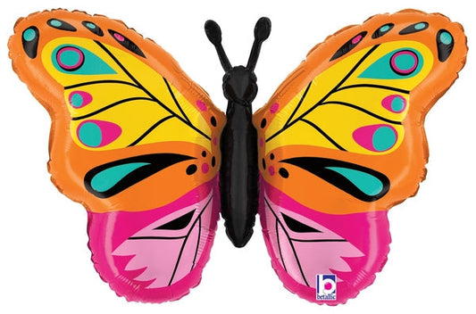 30" Colorful butterfly
