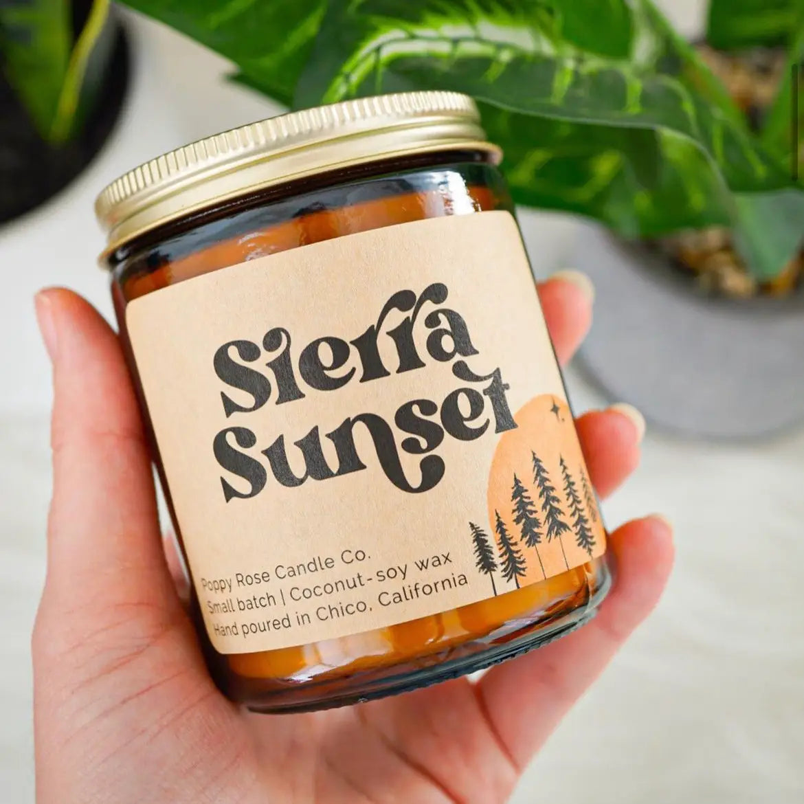 Poppy Rose Candles- 8OZ